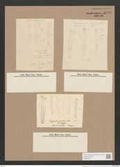 Diatomeae indet. (de-Toni-Nr.: Genus 2099 var.) Zeichnungen Sammlung Grunow Nr. 1470 (NHMW-BOT-W0368479)